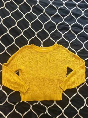 Pull moutarde Cache cache taille S