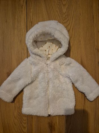 Veste à capuche Blanche