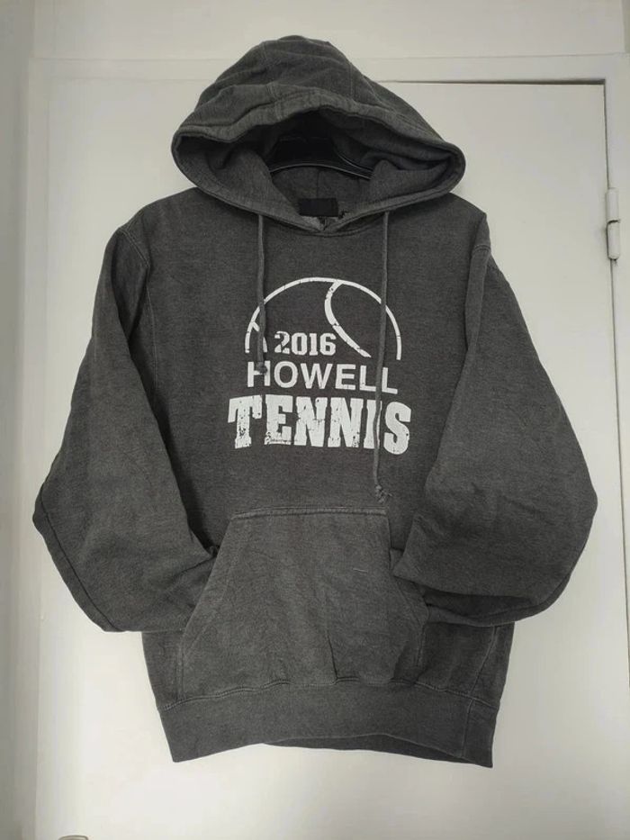 Sweat à capuche homme sportswear Pennant taille S, 2016 Powell Tennis