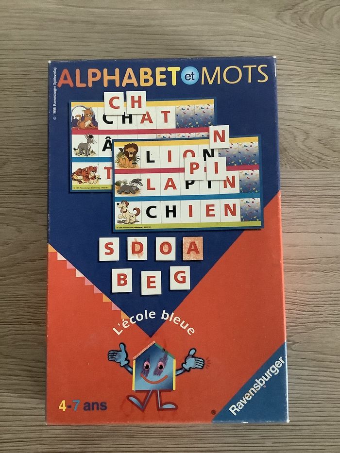 Jeu alphabet et mots pour enfants