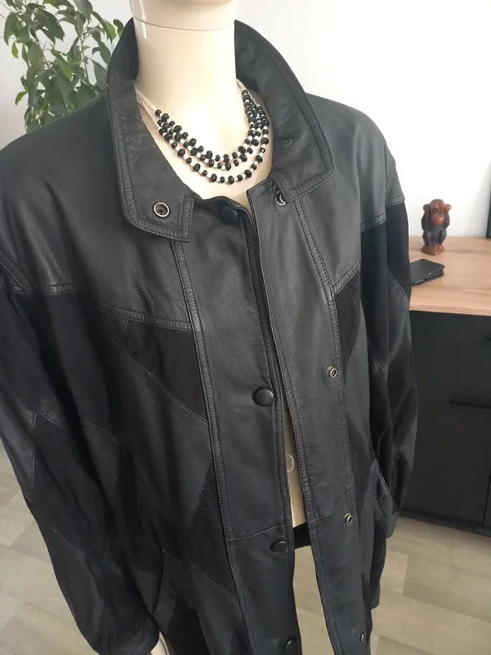 Veste en cuire T44 - photo numéro 5