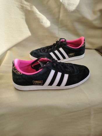 Adidas Gazelle Noir & Rose - T38