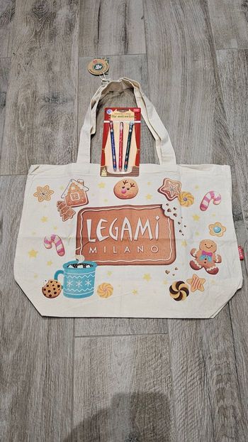 tote bag legami et stylos édition Noël 2025
