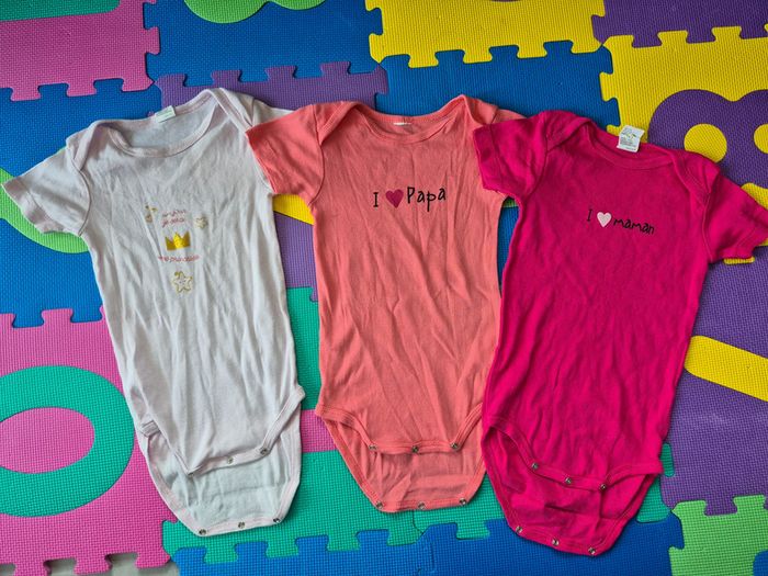Lot de 3 bodies MC + 1 body Petit Béguin ML36m - photo numéro 3