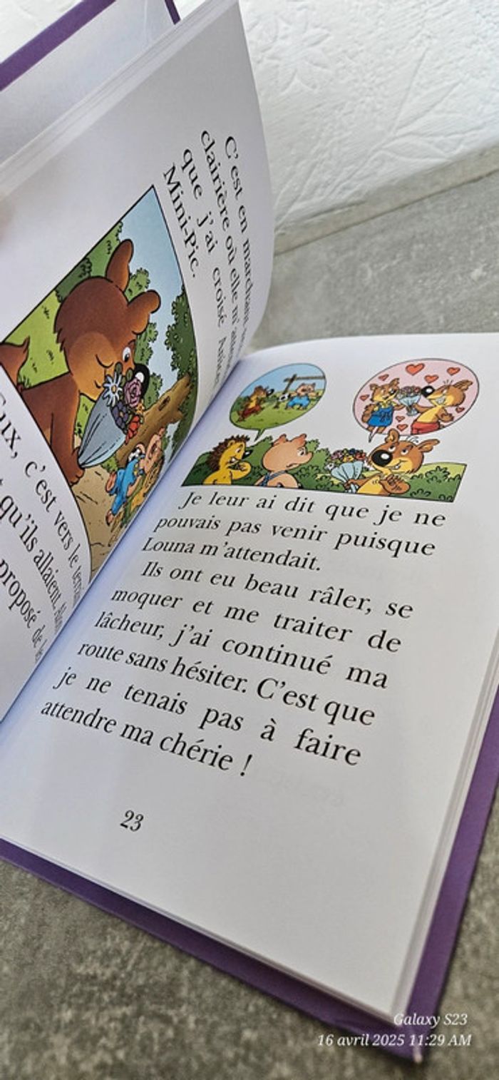 Bibliothèque rose - mini loup et les filles - photo numéro 4