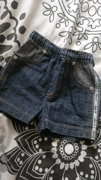 Short garçon 3 mois