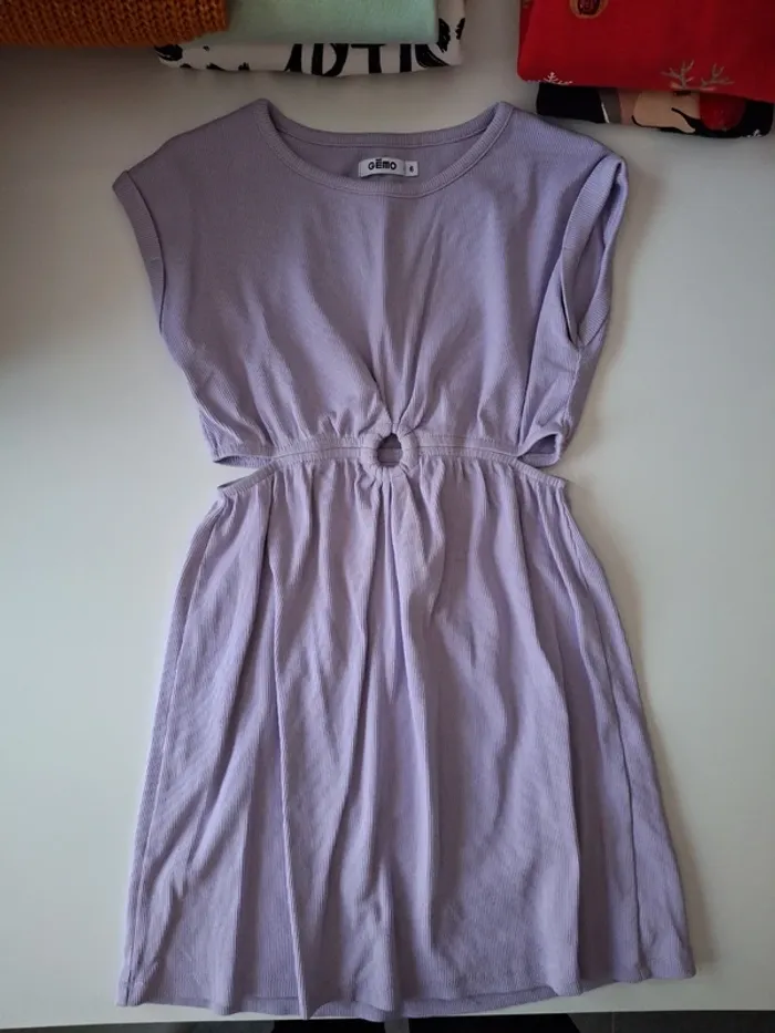 Robe d'été mauve