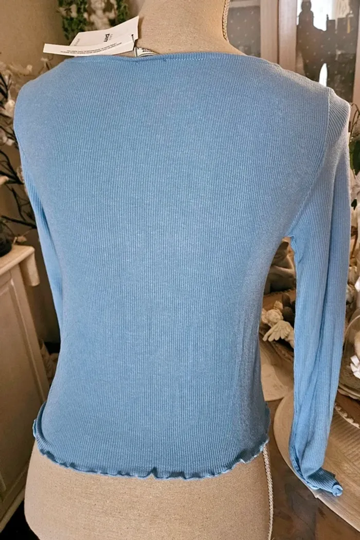 Haut bleu ciel Pimkie Taille L Neuf - photo numéro 4