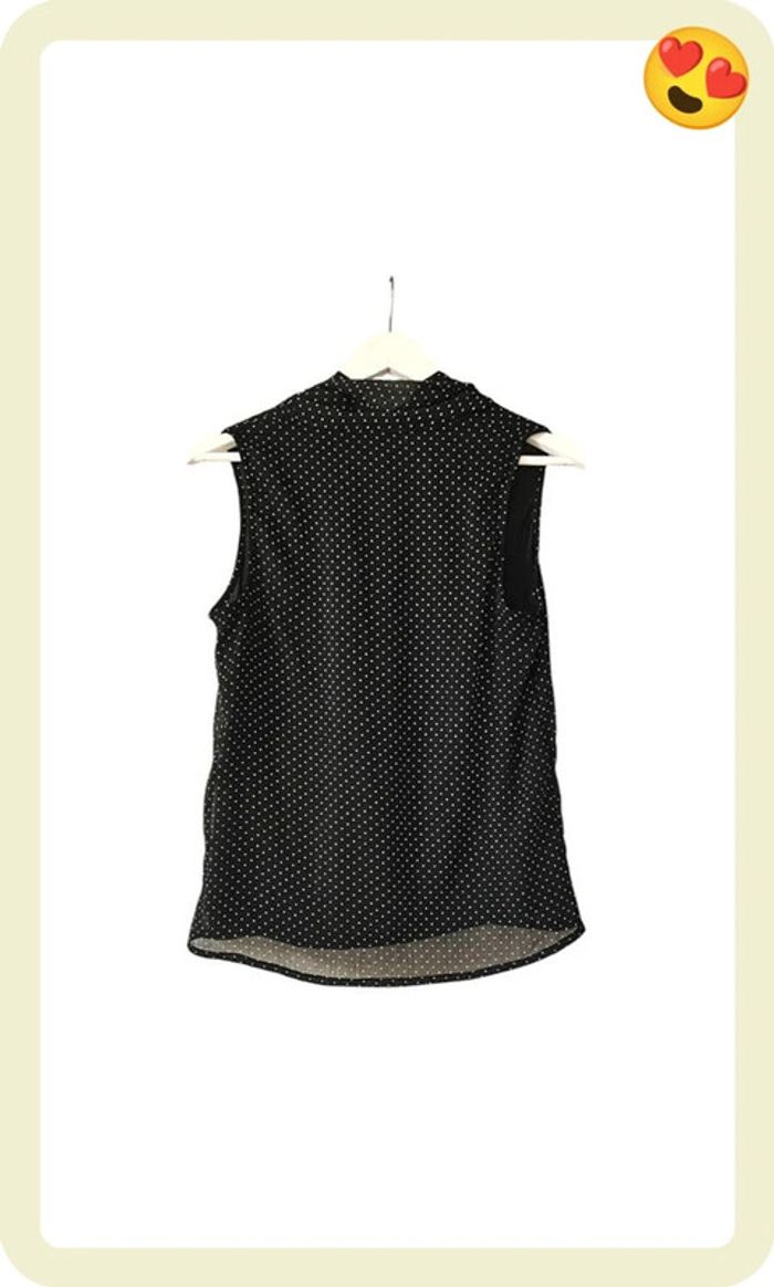 blouse Camaïeu noir taille 38 - photo numéro 2
