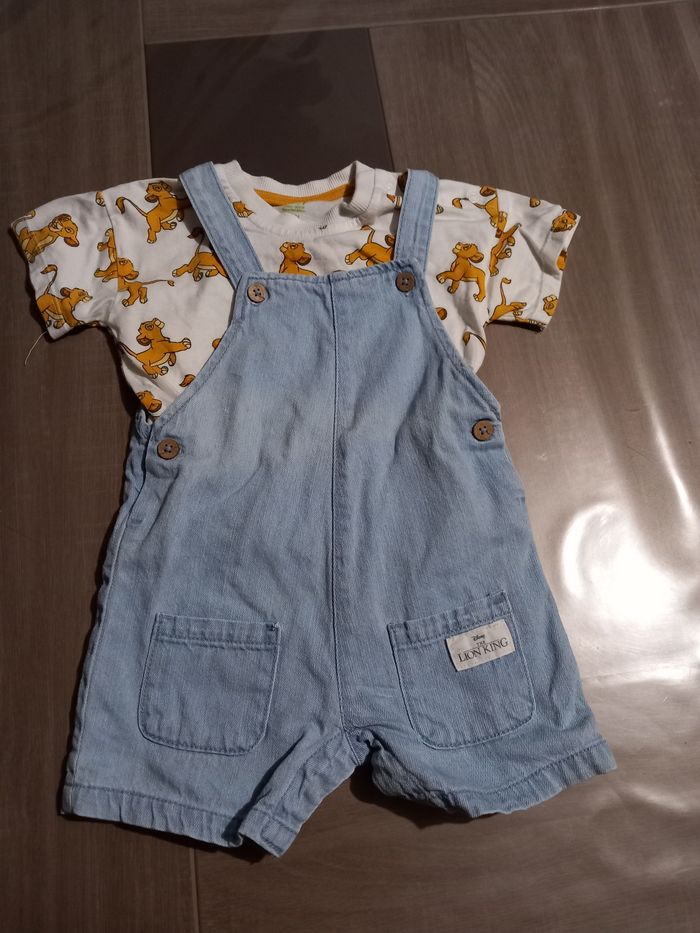 Salopette short 12mois
