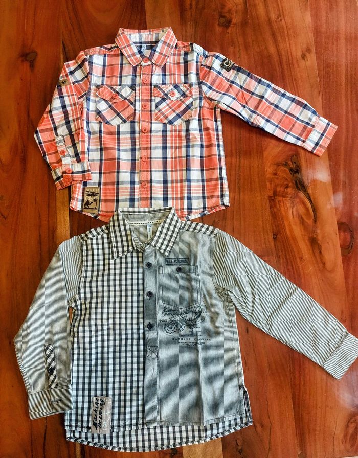 Lot de t-shirts manches longues et chemises - photo numéro 6