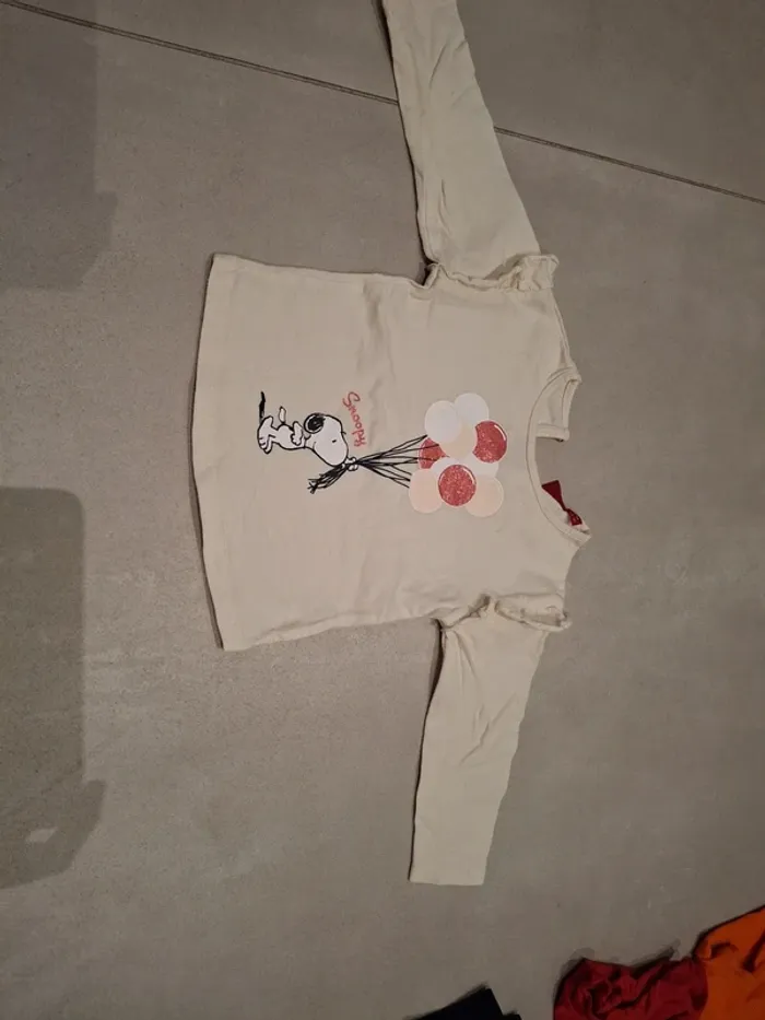 Lot de 14 tee shirts 12 mois fille - photo numéro 13