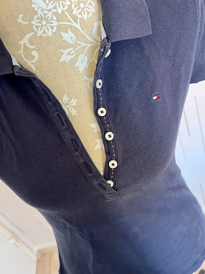 Polo taille 38 Tommy Hilfiger - photo numéro 2