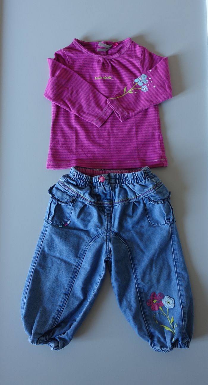 Ensemble bébé flle 18 mois