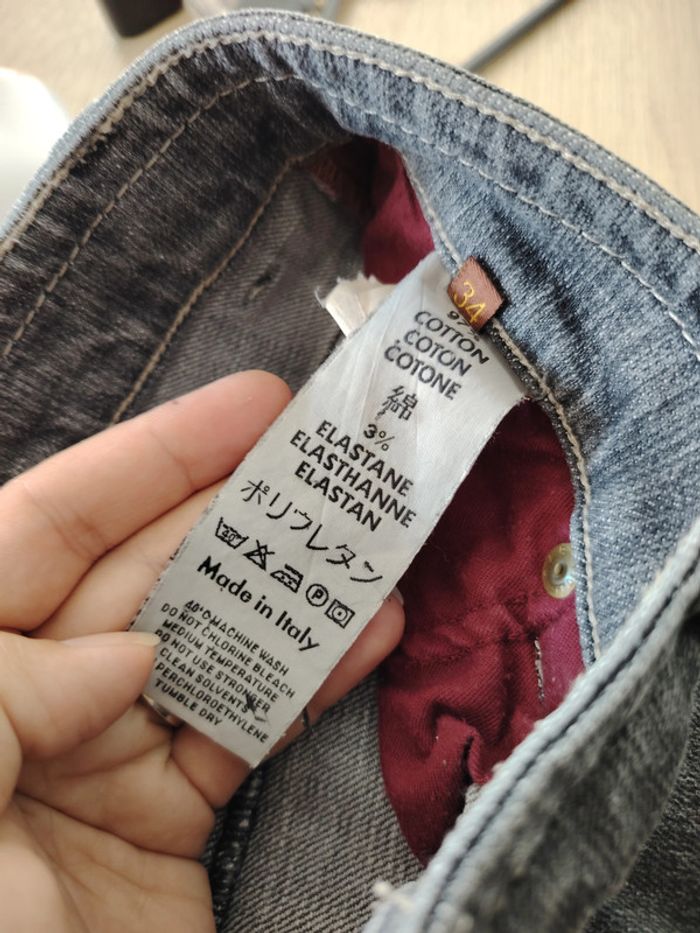 jeans noir taille 44 marque notify - photo numéro 6