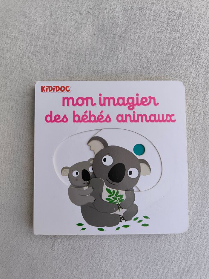 Livre Mon imagier des bébés animaux Kididoc Nathan - photo numéro 2