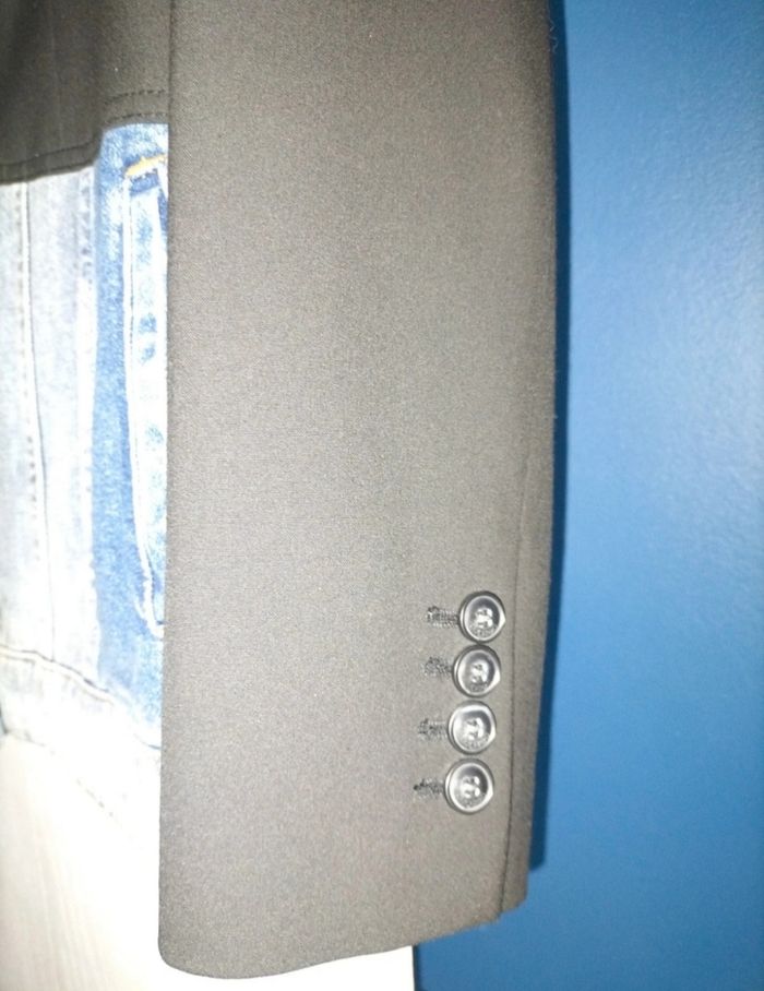 Magnifique blazer bi-matiere Desigual 40 - photo numéro 4