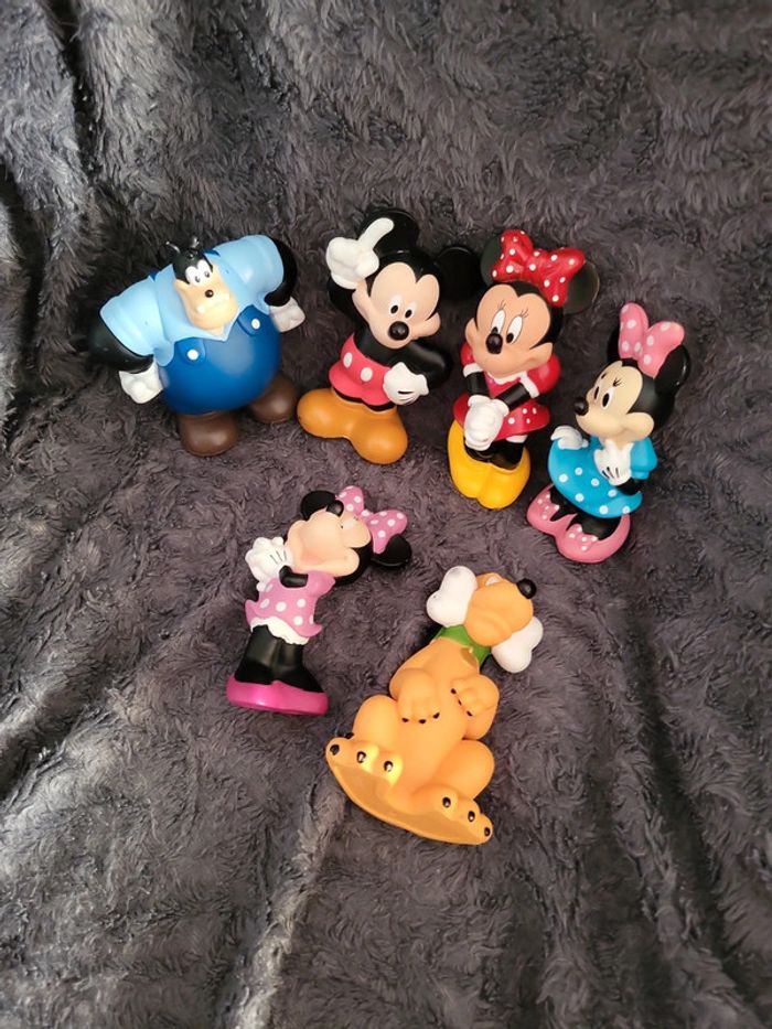Lot grande figurines mickey/minnie - photo numéro 2