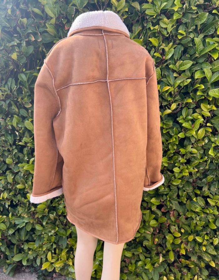 Manteau velours femme taille S marque Camaïeu neuf avec étiquette ! - photo numéro 3