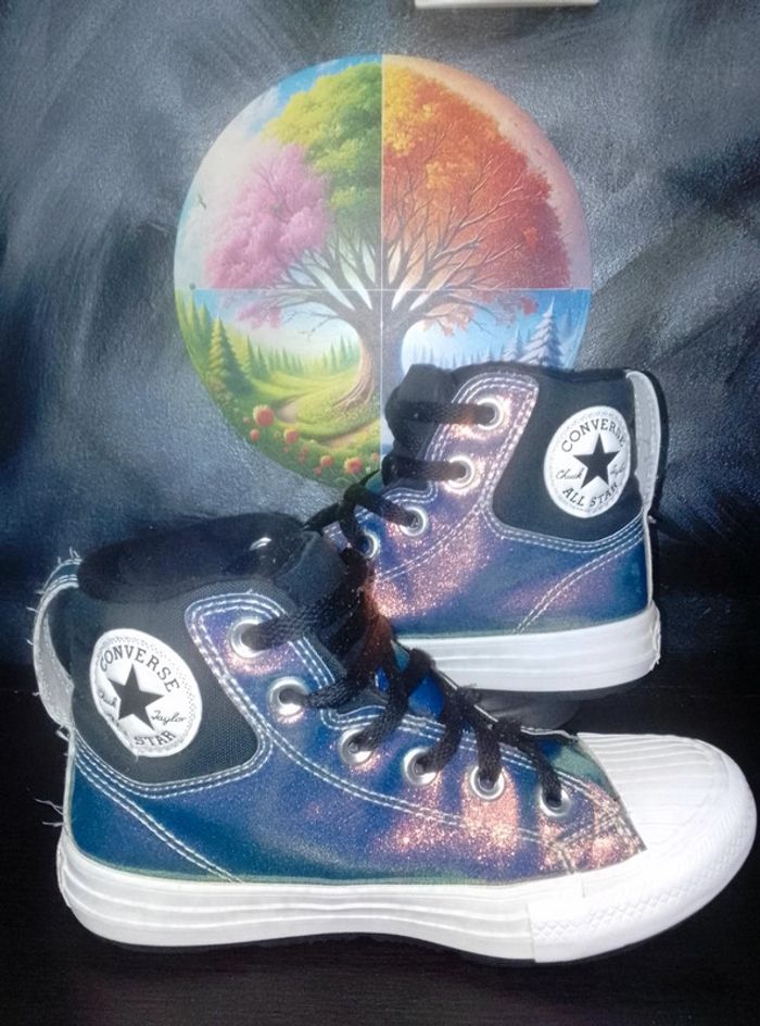 Converse fille pointure 33 sale