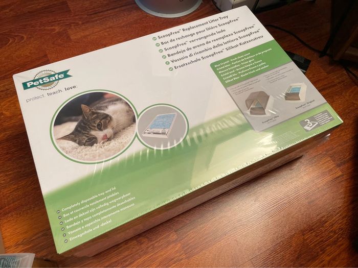 [NEUF] Lot de 3 PetSafe ScoopFree Bac à Litière de Remplacement pour Chats avec Cristaux Bleus - photo numéro 4