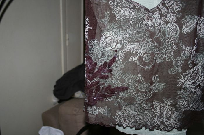 🌸Top léger fleuri sur fond vert Taille 38/40 "Mexx" Neuf 🌸 - photo numéro 2