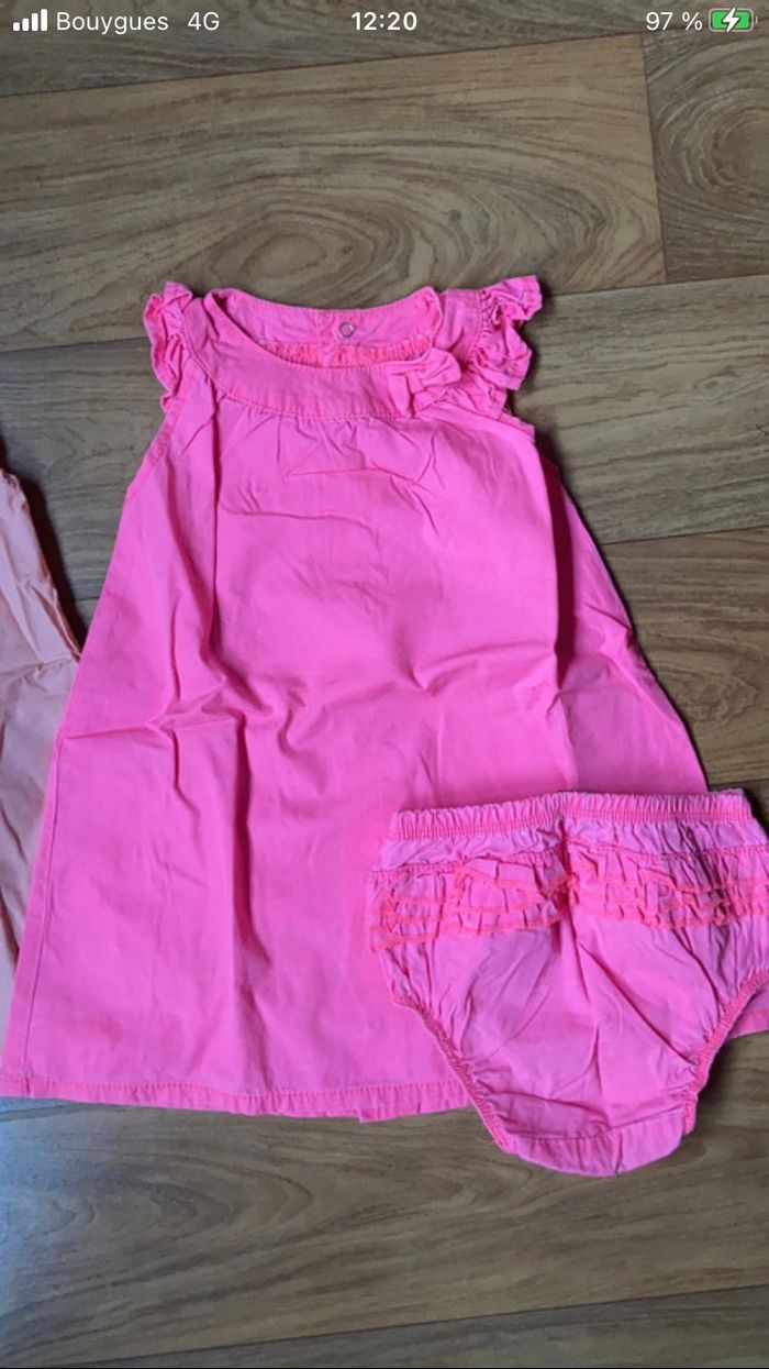 Robe lot de 2 Kiabi 18 mois - photo numéro 3