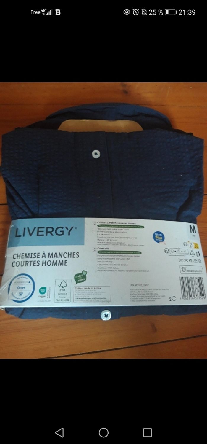 Chemise homme neuve - photo numéro 3