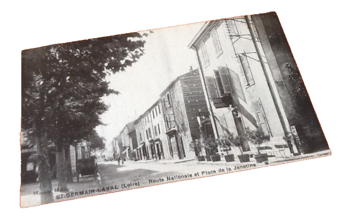 Carte postale ancienne Saint-Germain-Laval (Loire)