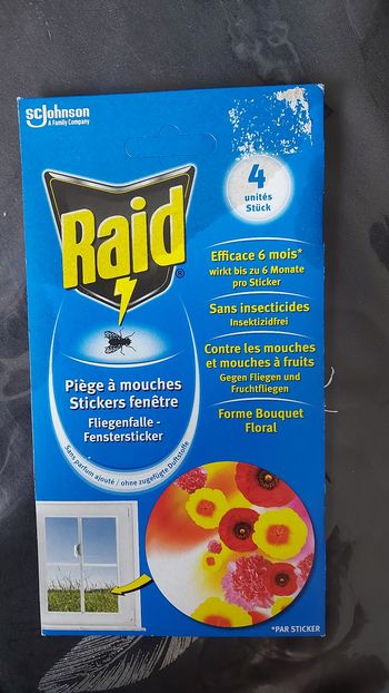 Stickers pièges à mouches