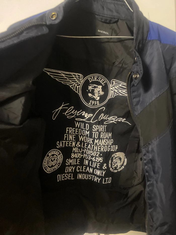 Veste coupe vent / blouson / perfecto diesel. TailleS/ M - photo numéro 2