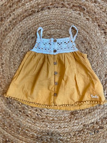 Robe courte, tunique fille 9 mois Creeks