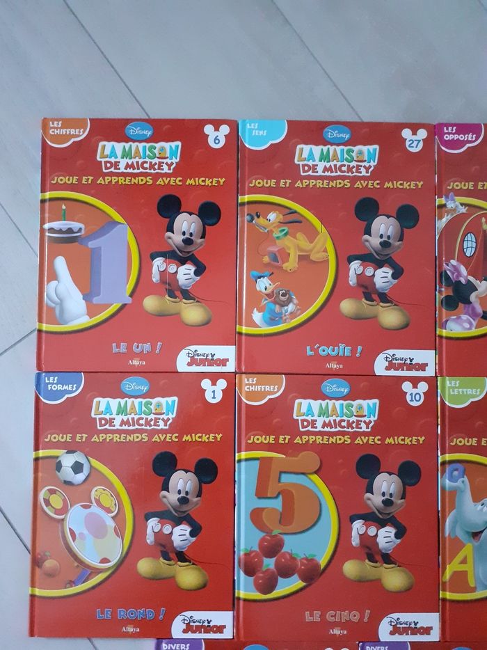 Lot livres la maison de Mickey - photo numéro 2