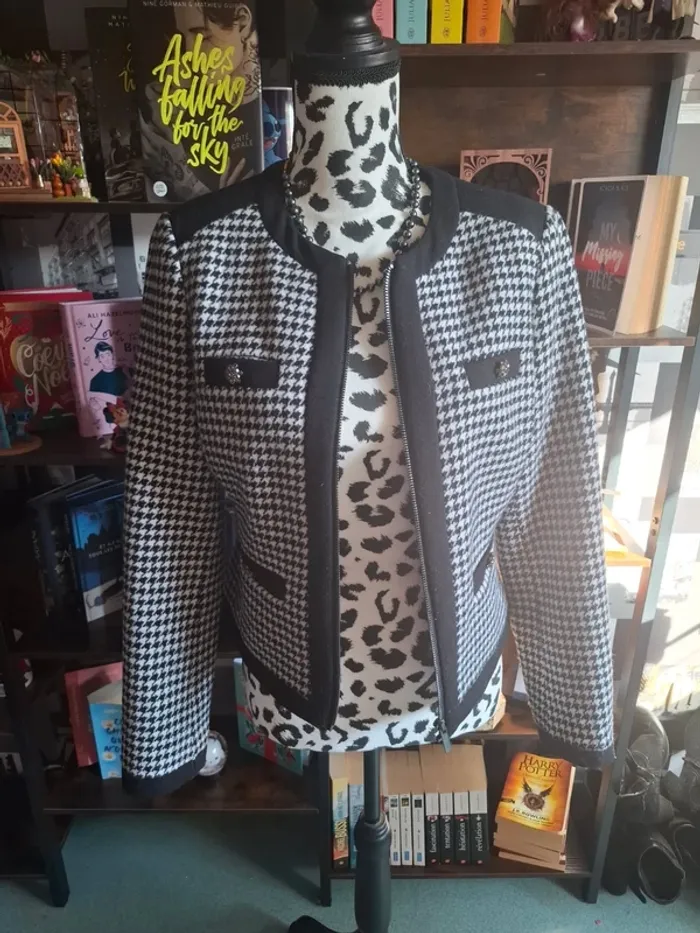 Veste Morgan  pied de poule - photo numéro 8