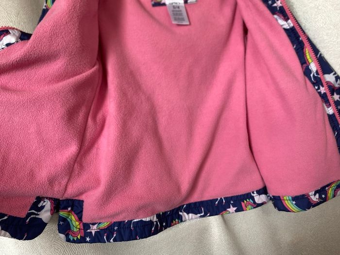 Veste imperméable Carter's Unicorn Shooting Star 4 ans - photo numéro 6