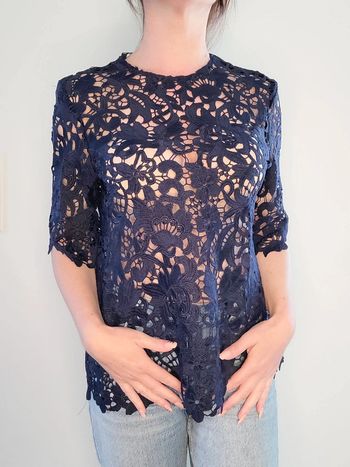 Tunique dentelle