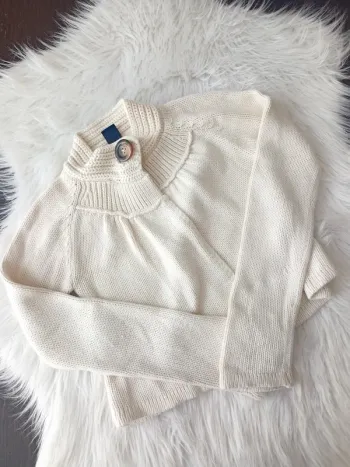 Cardigan crème tout doux Gap 10-11 ans