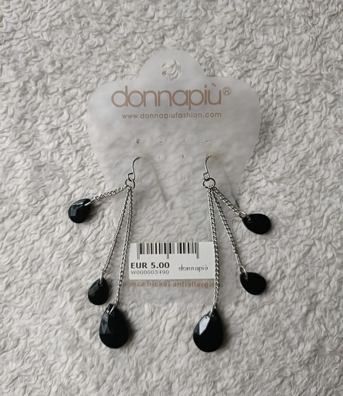 Boucles d'oreilles donnapiù antiallergique, sans nickel