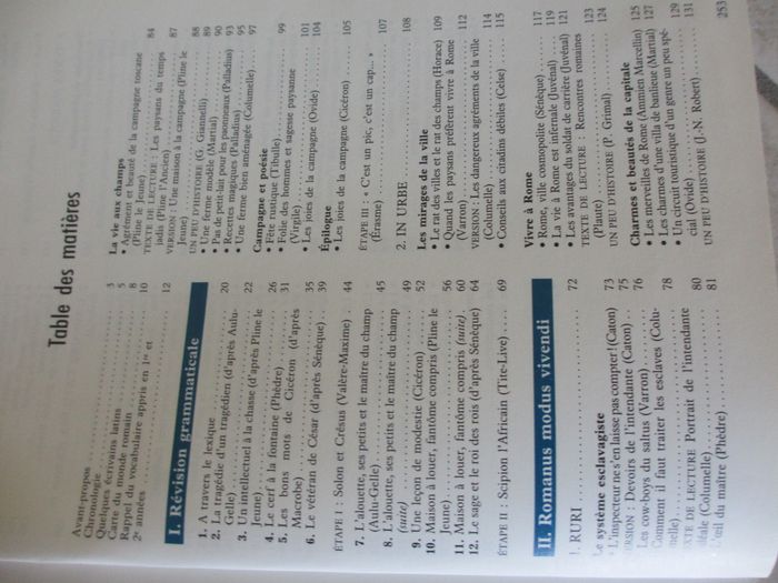 Manuel scolaire latin Scodel - Classe de seconde - photo numéro 3