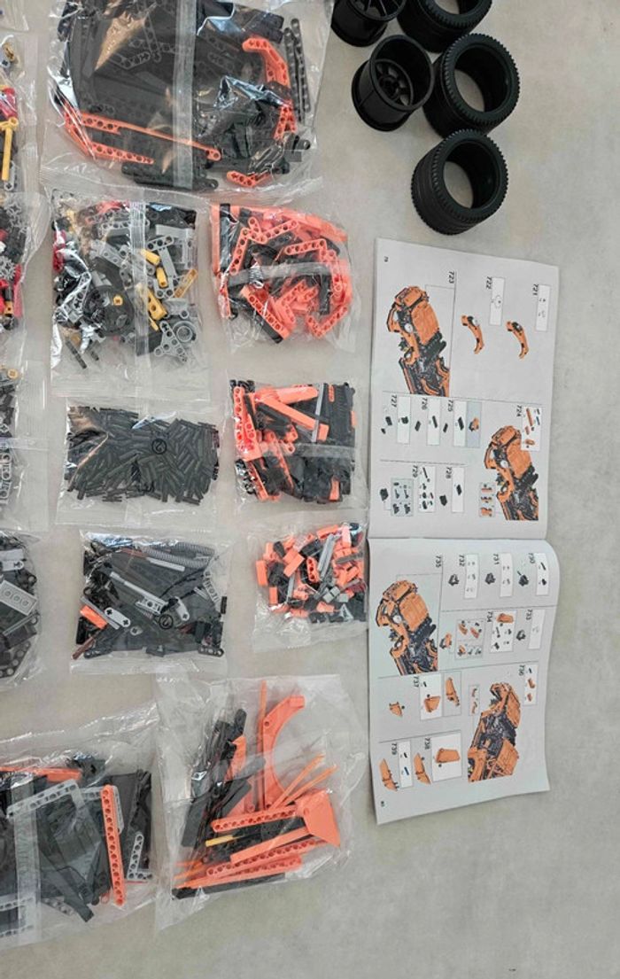 Set de construction Porsche 911 GT3 RS MOC Technic – Compatible avec LEGO 42056 - photo numéro 13