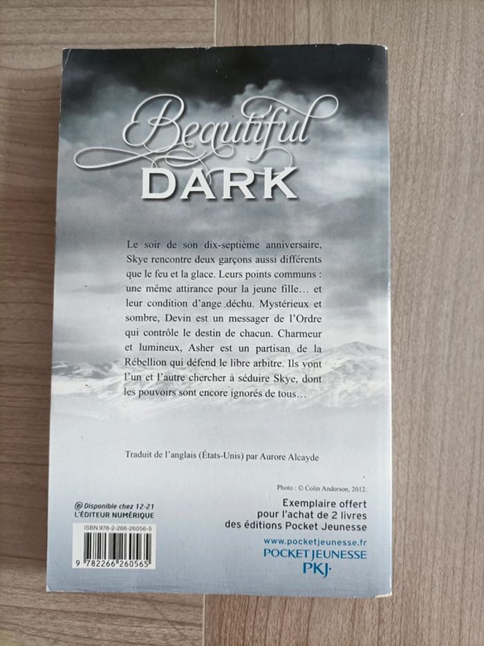 Livre beautiful dark - photo numéro 2
