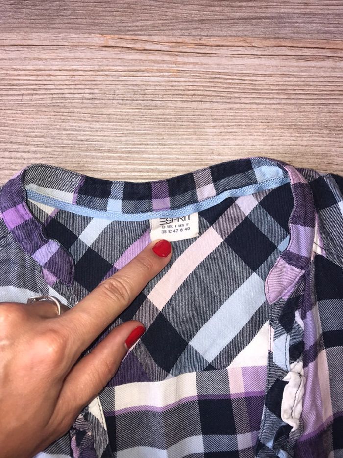 Blouse à carreaux esprit - photo numéro 2