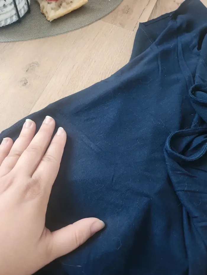 Tee shirt bi matiere - photo numéro 5