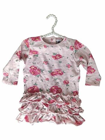 18 mois bébé fille robe manches longues petit bateau