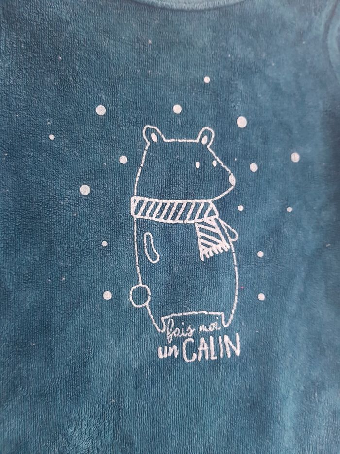 Tape A L'Œil - Grenouillère / pyjama une pièce / dors bien en velours - photo numéro 2