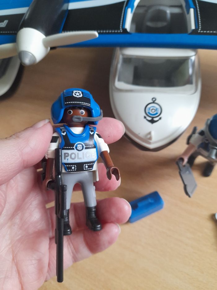 Hydravion de police playmobil - photo numéro 3