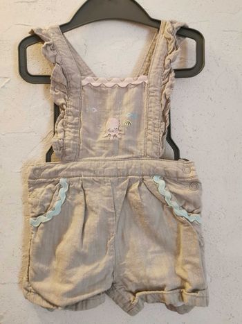 Salopette courte été