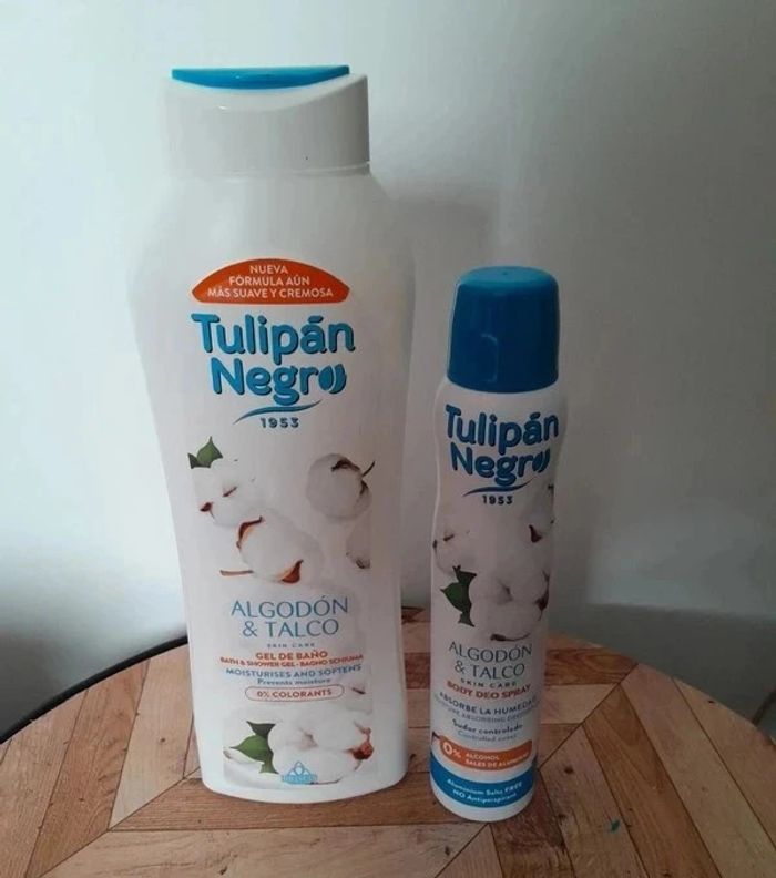 lot coton talc