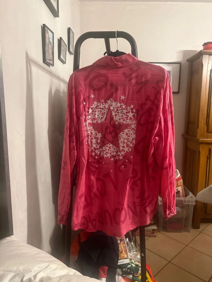 Chemise rose - photo numéro 2