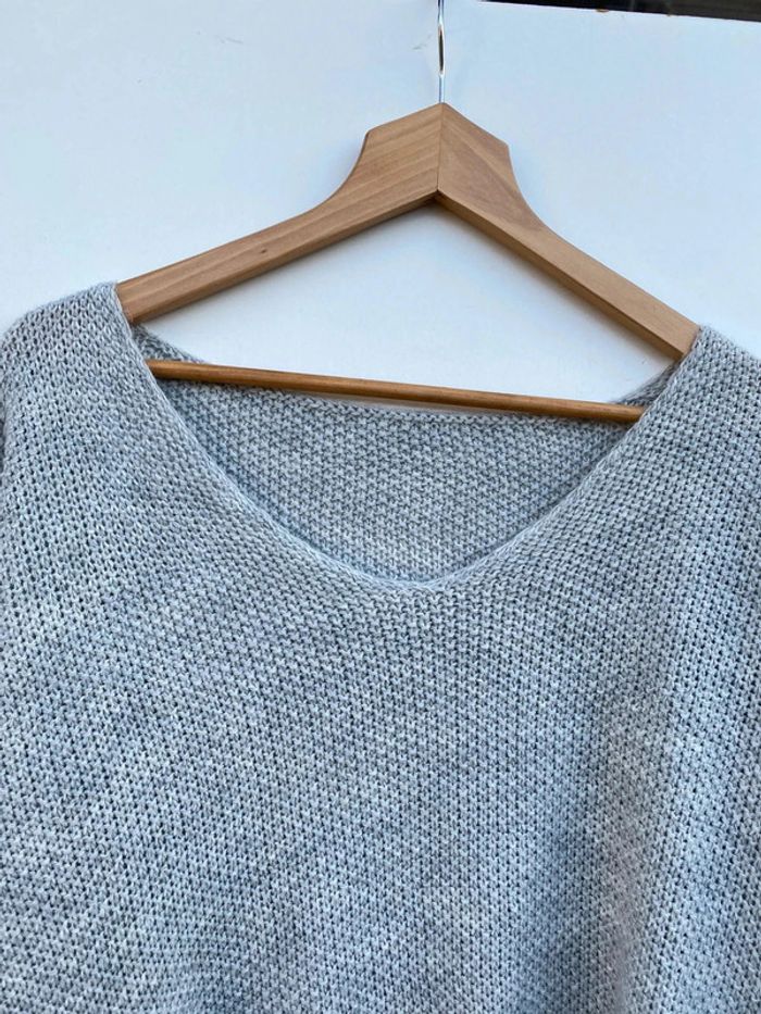 Pull gris - photo numéro 5